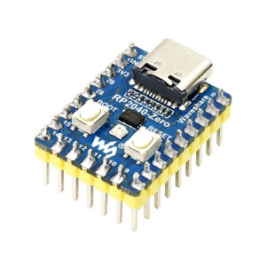 Carte MCU Waveshare de type Pico basée sur Raspberry Pi RP2040, spécifications : Zero-M SW16021607-20